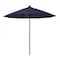 California Umbrella 9' Black Aluminum Market Patio Umbrella, Sunbrella Navy 194061335321 - alternate 1